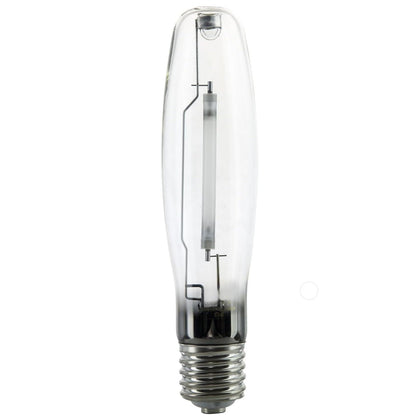 LU400/MOG High Pressure Sodium Light Bulb 400W ED18 Clear Mogul Base E39 ANSI Code S51 48000 Lumens 2100K Amber Light