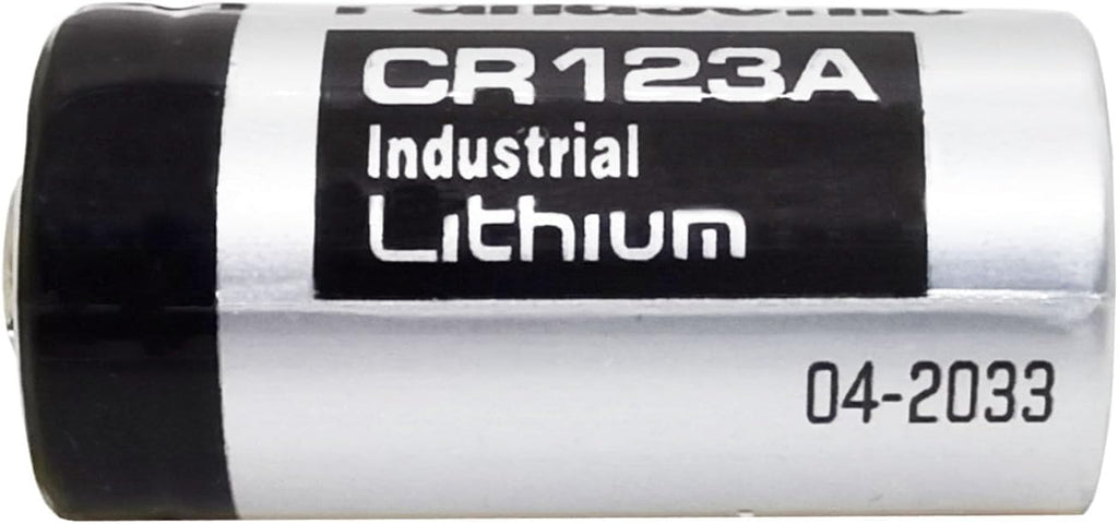 (2 Pack CR123A 3V Lithium Battery 1400mAh for Cameras Flashlight Alarm Smart Sensors (Non-Rechargeable)