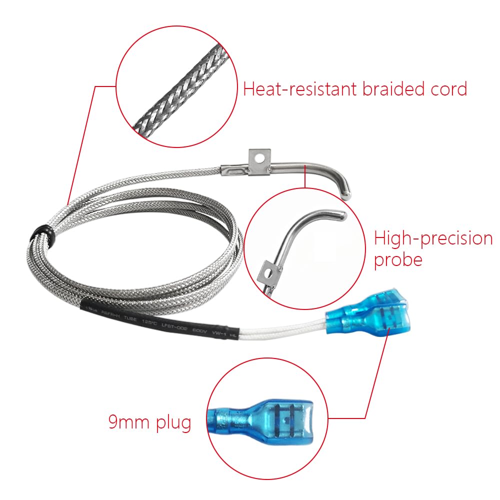 RTD Temperature Sensor Probe for Louisiana Pellet Grill,Replace Part 50151