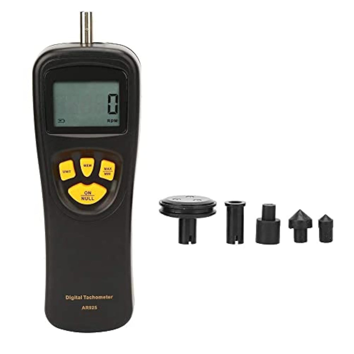 Digital Tachometer 0.5-19999 RPM Contact Photo Meter