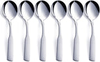 Stainless Steel Round Soup Spoon Set of 6