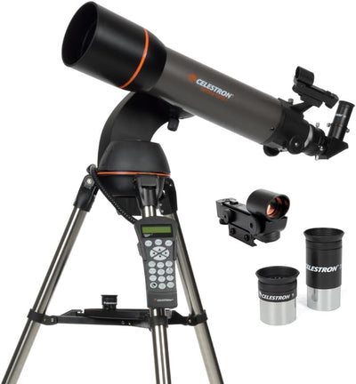 NexStar 102SLT Computerized Telescope - Compact and Portable – Refractor Optical Design - SkyAlign Technology