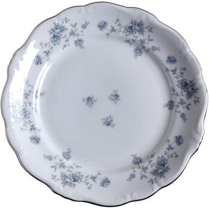 Blue Garland Salad Plate