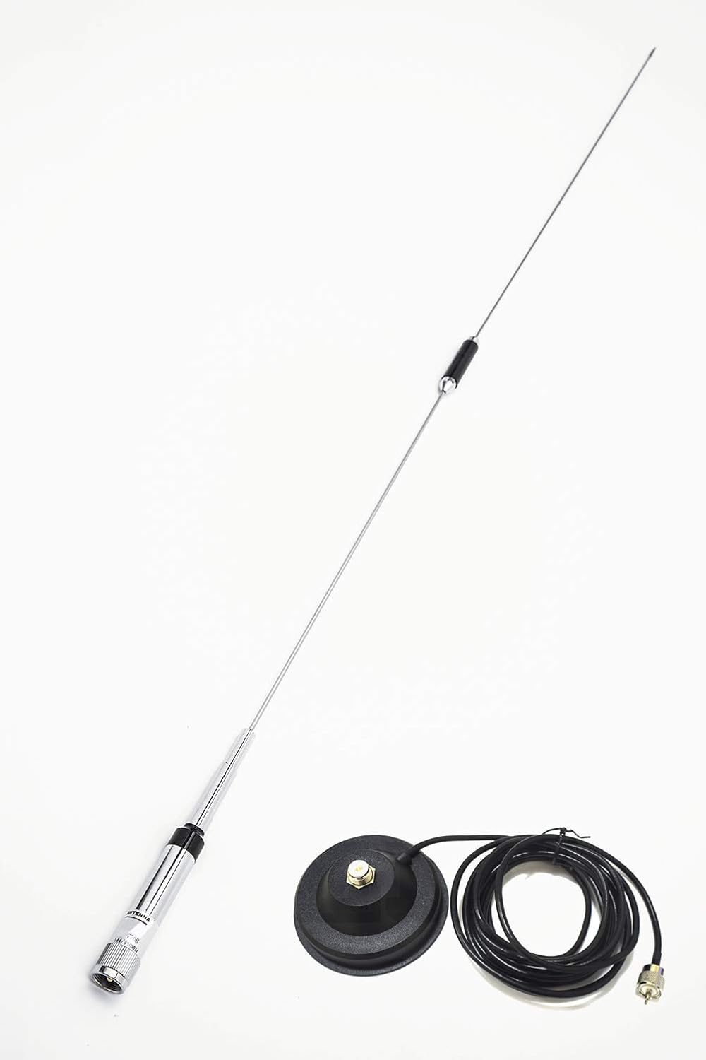 Mobile Radios Antenna 38 inch with Heavy Duty Magnetic Mount | VHF/UHF (144/430MHz) Mobile/Car Radio Antenna 770R
