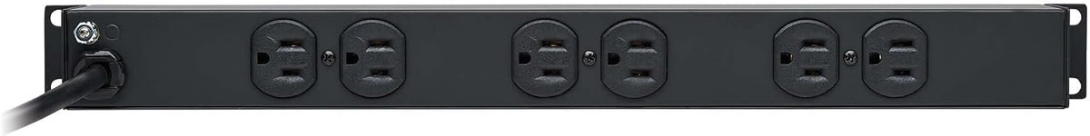 Eaton Tripp Lite RS-1215 Heavy Duty Metal 1U Rack Mount Power Strip