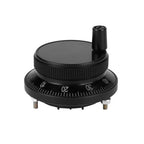 CNC Pulse Encoder Hand Wheel 60MM 6 Terminal Manual Pulse Generator for Milling Machine and CNC Router Control System(black)