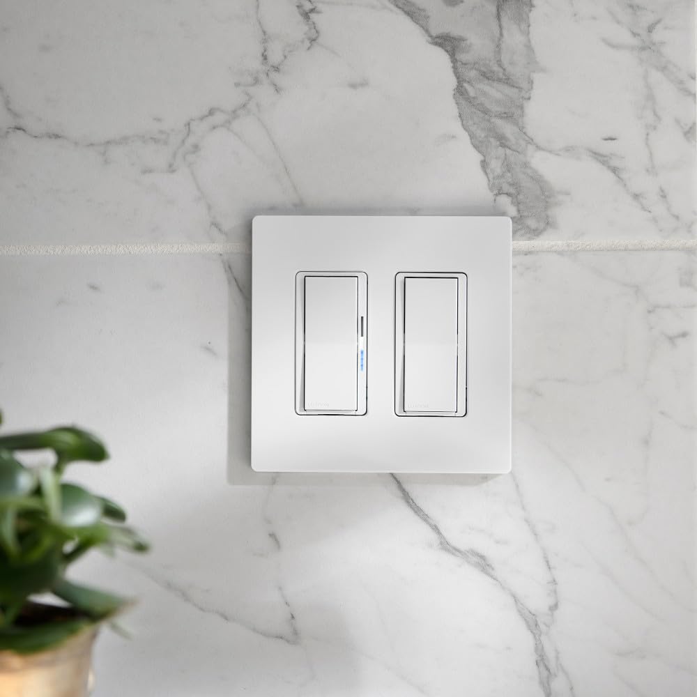 Lutron Caseta Smart Claro Accessory Switch for 3 Way, Does Not Work Alone