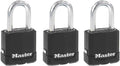Magnum Outdoor Padlock Heavy Duty Keyed Lock, 3-Pack M115XTRILF | 1-7/8-inch Weathe- Resistant Lock Protects Outdoor