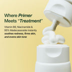 NDP Vitamin B9 Tone-up Cream, Silicone Free Face Primer for Pore Minimizing, 95% Pure Cica Extract, Breathable Skin