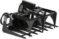 42" Mini Skid Steer Root Grapple Bucket, Universal Quick Tach Connection, 3,000 PSI Hydraulic Cylinder with Cylinder