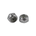 #6-32 Nylon Insert Locknuts 304 Stainless Steel - Pack of 25