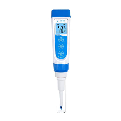 Apera Instruments Premium Series PH60S Food pH Meter Tester Kit with Food-Grade Swiss Spear pH Electrode, ±0.01 pH Accuracy, -2.00-16.00 pH Range (AI313)