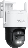 4K Wired WiFi Outdoor Security Camera, 8MP Dual Lens, 360 PTZ Camera, Auto Tracking, 2.4/5GHz Wi-Fi Smart