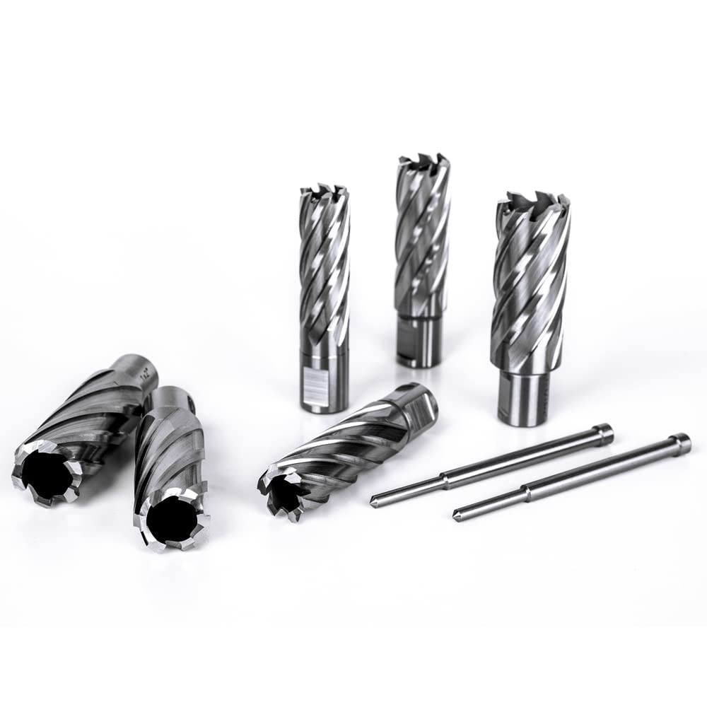 OSCARBIDE 13 pcs Annular Cutter Set,2" Cutting Depth,7/16" to 1-1/16"Dia