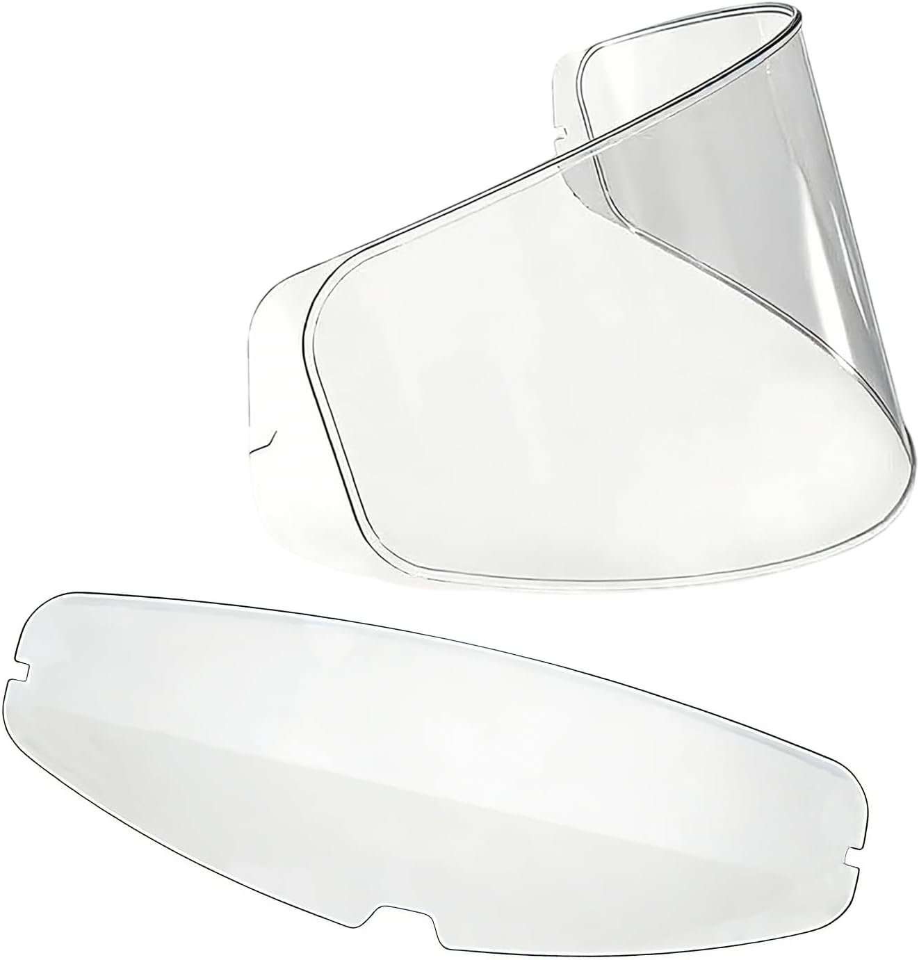 Sedici Strada 2 Strada3 Anti Fog Film Compatible with LS2 FF801 FF397 FT2 VECTOR Helmet Visor, Face Shield Lens