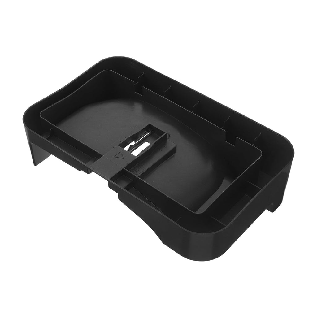 Universal Refrigerator Water Drip Tray for Compressor Drain, Black Plastic