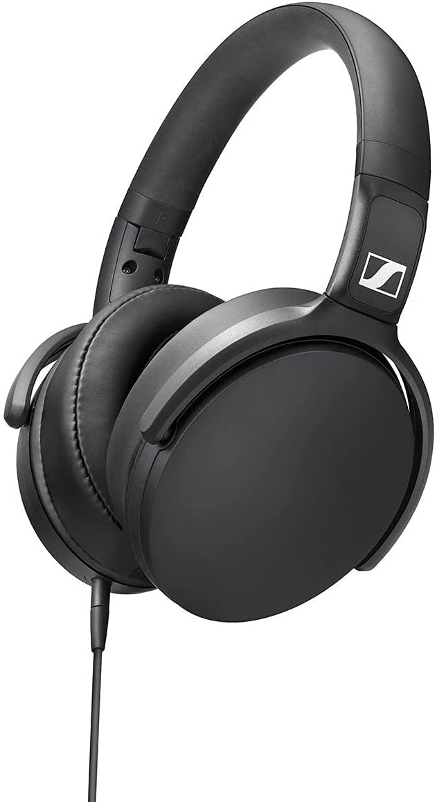 HD 400S Closed-Back Over-Ear Wired Headphones Comfortable Design