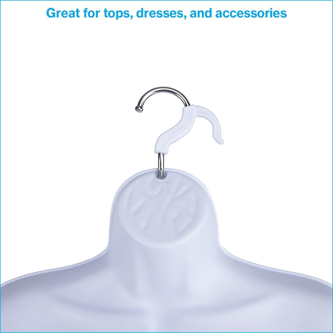 Female Mannequin Torso - Fits Women’s Sizes 5-10 - Molded, Shatterproof & White