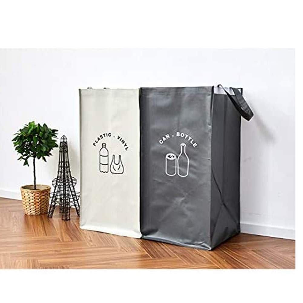Separate Recycling Waste Bin Bags for Kitchen Home Recycle Garbage Trash Sorting Bins Organizer Waterproof Baskets