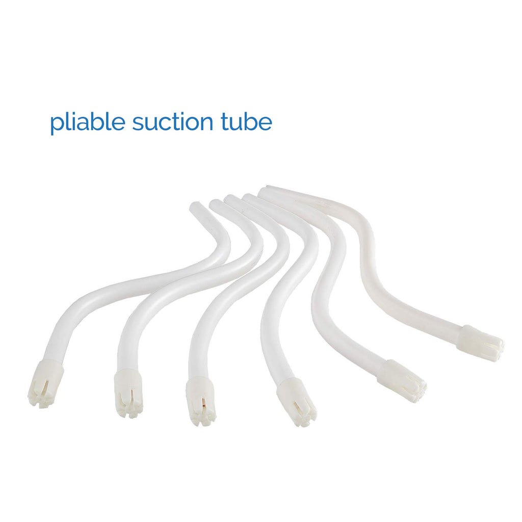 1000pcs Dental Saliva Ejectors, Disposable Suction Tips Flexible Tube