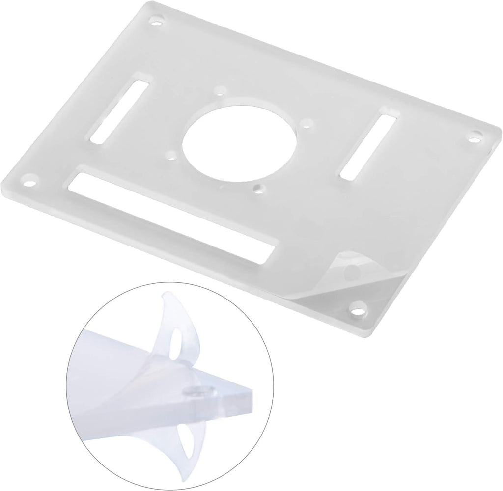 GeeekPi Acrylic Case for Raspberry Pi 4 Model B & Raspberry pi 3 Model B+, Pi Case with Cooling Fan and 7PCS Heatsinks for Raspberry Pi 4 Model B/Pi 3B+/ Pi 3B/ 2B (Clear)