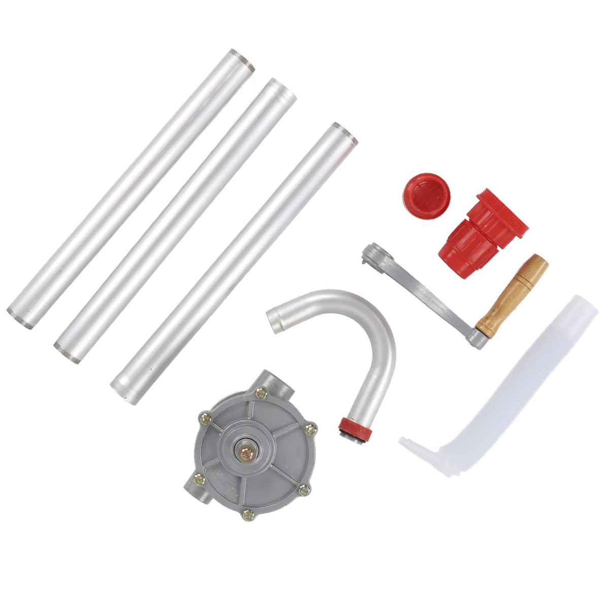 Hand Crank Rotary Oil Pump Aluminum Alloy Drum Pump