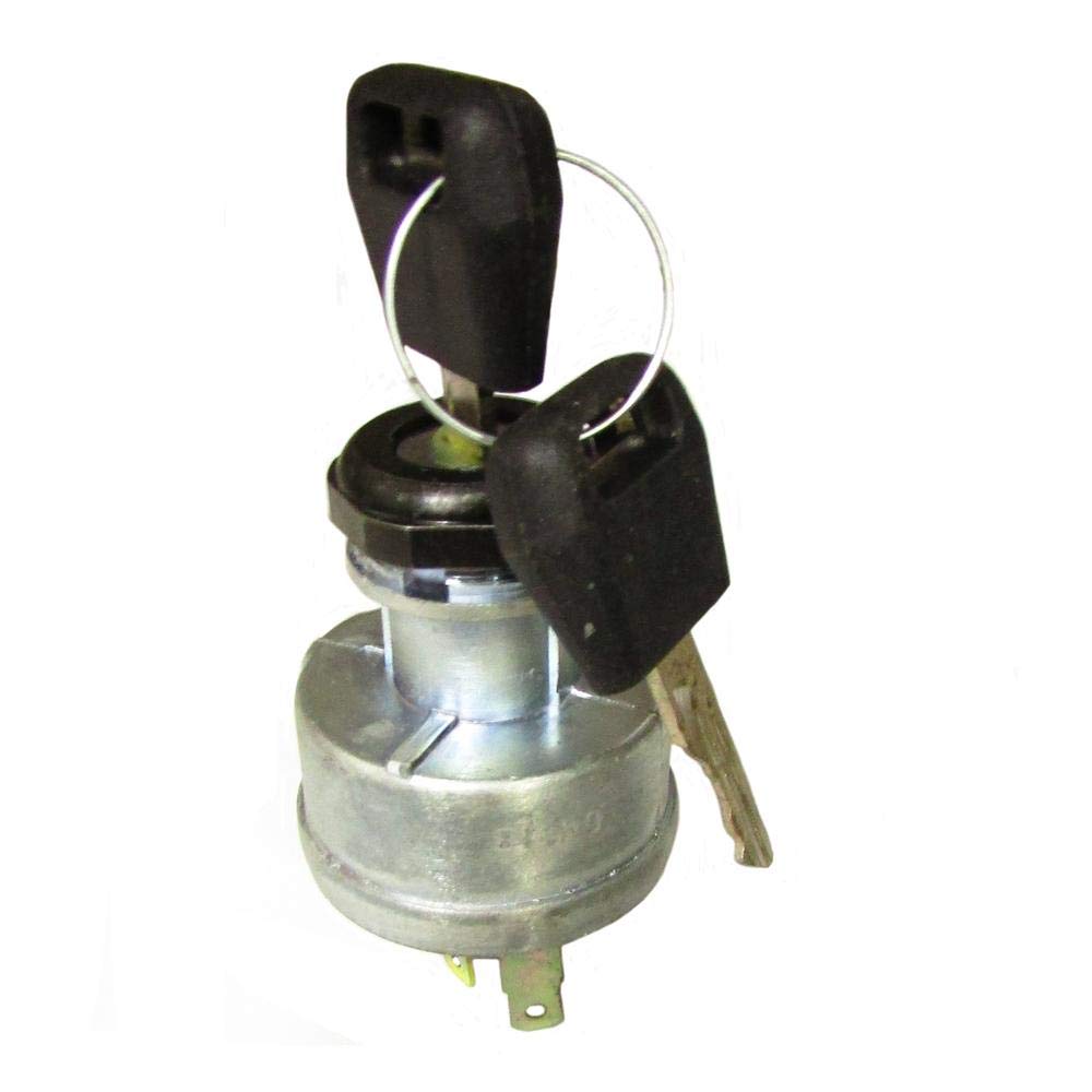 Ignition Switch w/ 2 Keys Fits John Deere, Case/IH, McCormick Tractor