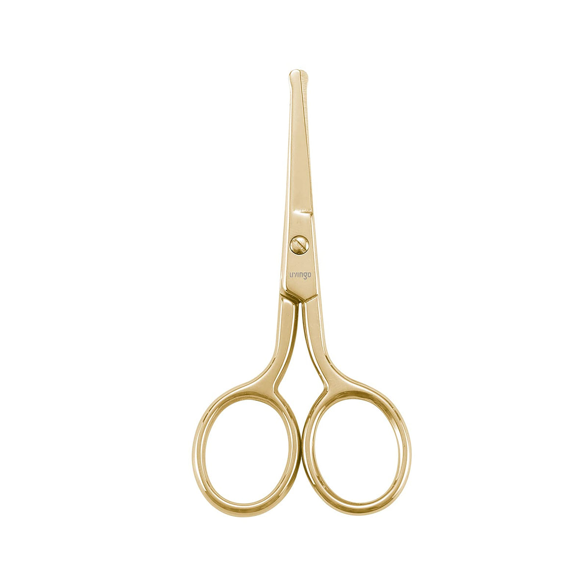 Professional Nose Hair Scissors Rounded Tip Stainless Steel