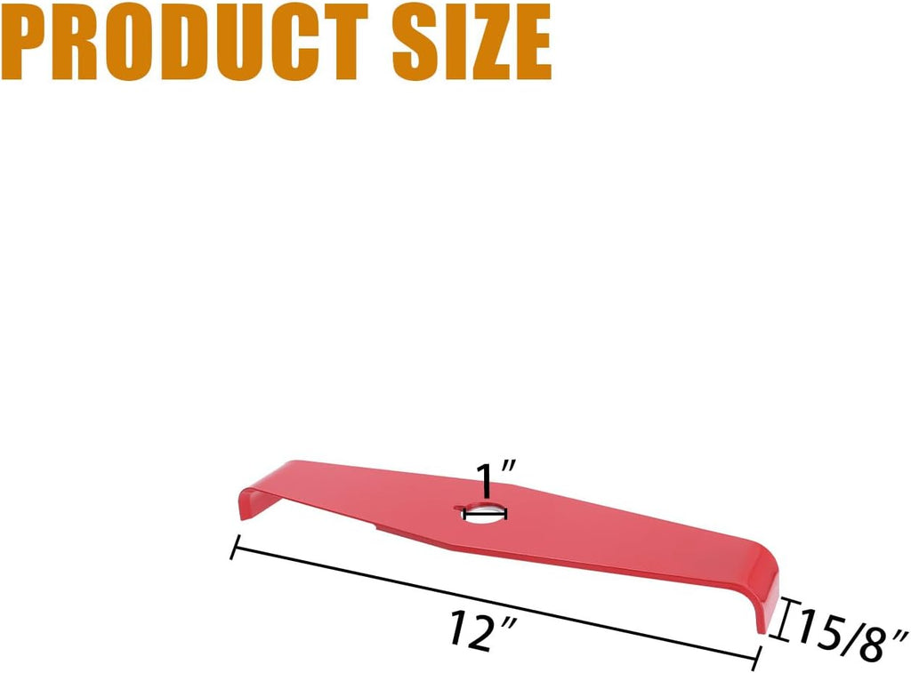 12" Universal Mulching Blade for 295504-0 Fits 1" and 20mm Arbor 2 Tooth