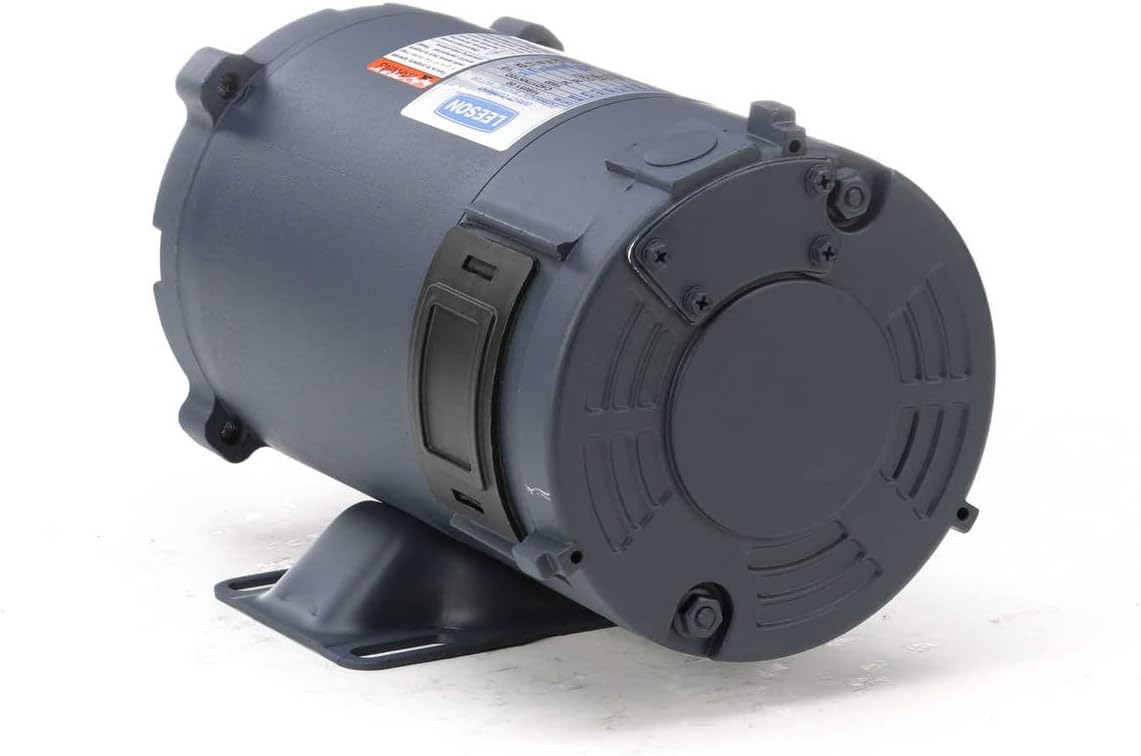 108051.00 Direct Current DC Motor - Permanent Magnet - Low Voltage, Brushed, 1/2 hp hp, 24 V, 1800 rpm, TENV (Totally Enclosed Non-Ventilated), S56C Frame