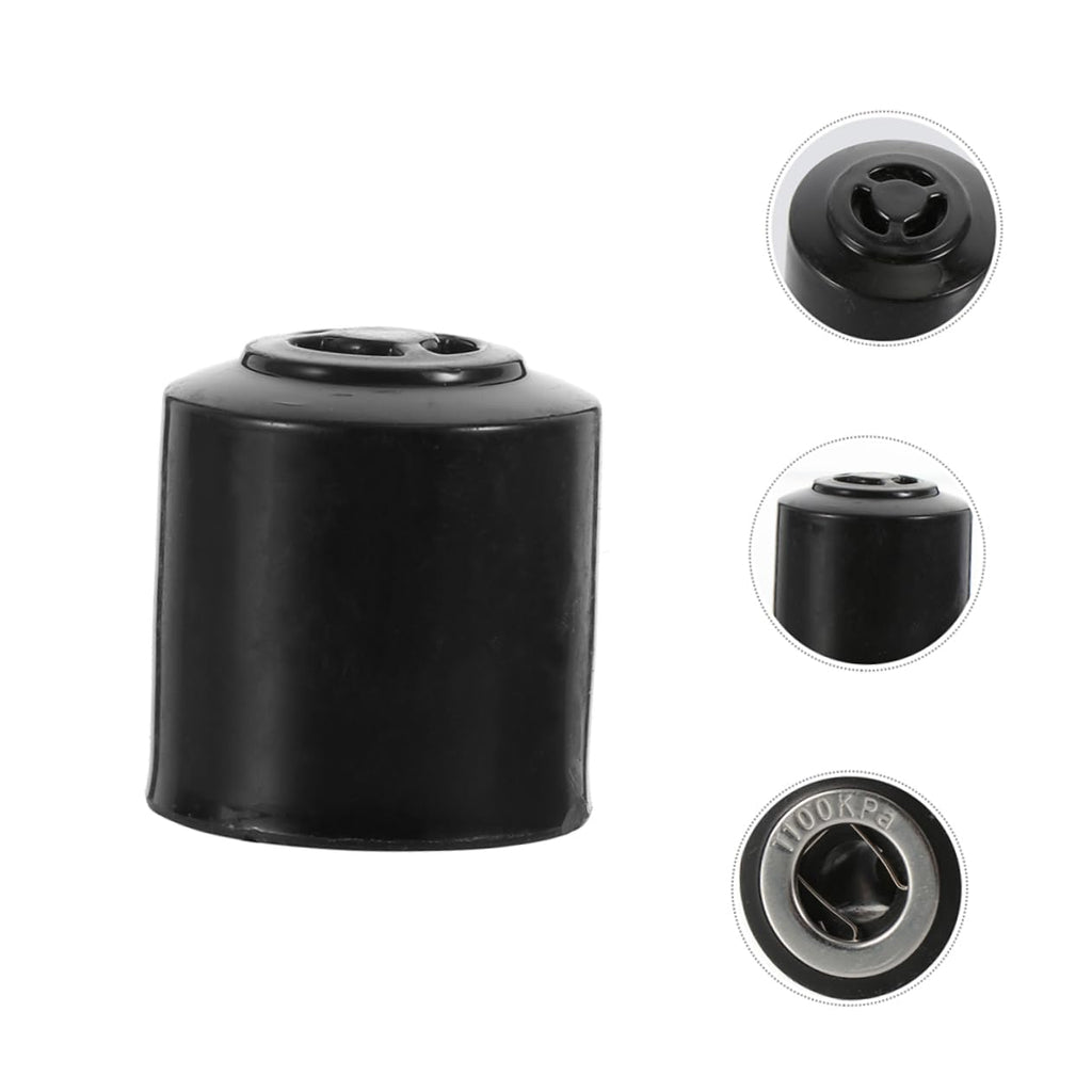 Pressure Cooker Steam Release Valve Replacement for Lids, Black