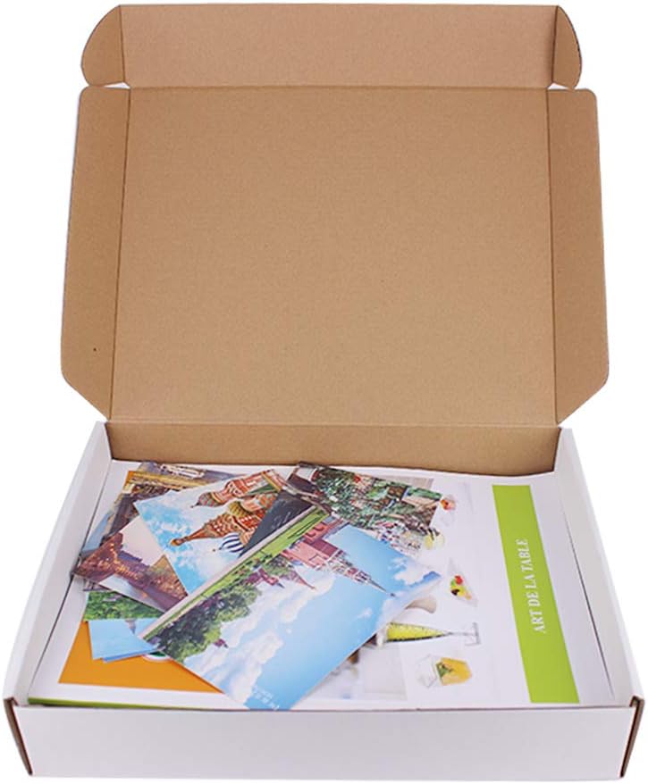 30 Pack 11x8.75x2 Inch White Corrugated Cardboard Shipping Box