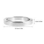 95mm Cup Sealer Replacement Ring for Manual Machines