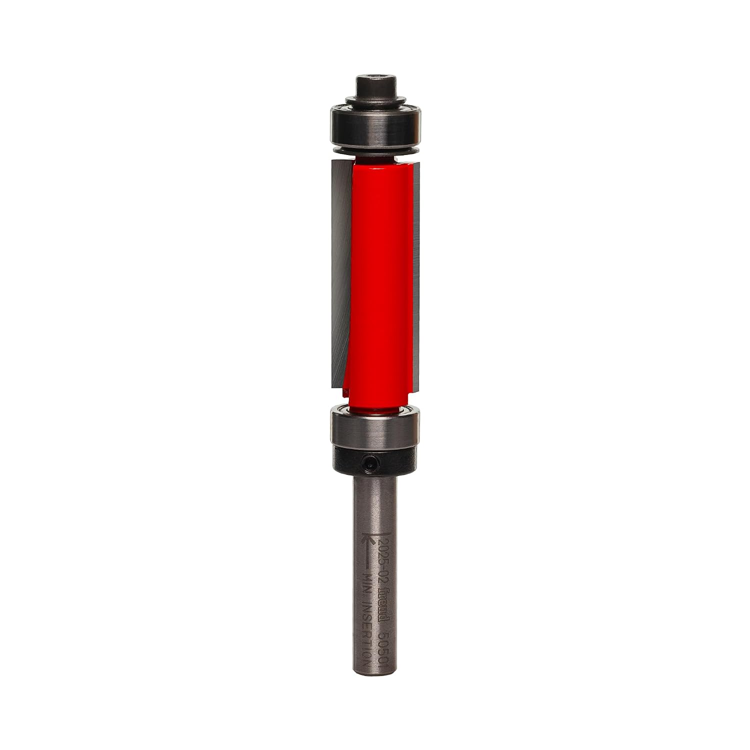 1/2" Top & Bottom Bearing Flush Trim Router Bit with Tico Hi-Density Carbide for Maximum Performance - Ideal for
