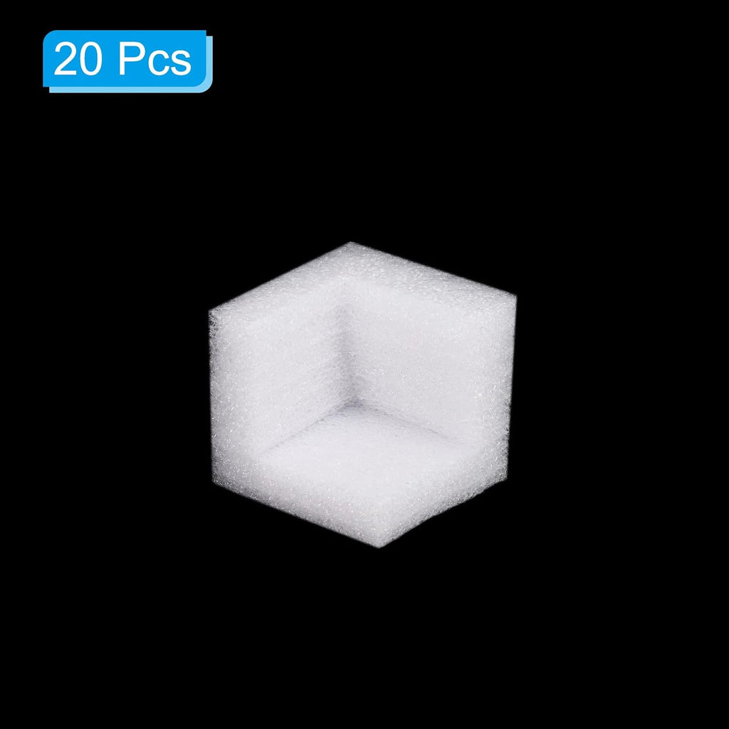 Expanded Polyethylene Foam Edge Protector 2.2x2.2x2.2 Inch Shockproof Corner Guard for Moving Packing 20pcs