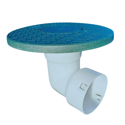 Pop Up Drainage Emitter for Downspouts, Yard Drains, Gutter Drains (Pop Up Emitter Connects to 4” Corrugated Pipe)