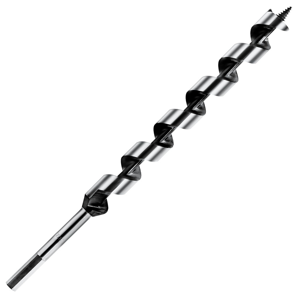 7/8 Inch x 12 Inch Long Ship Auger Drill Bit Set for Wood