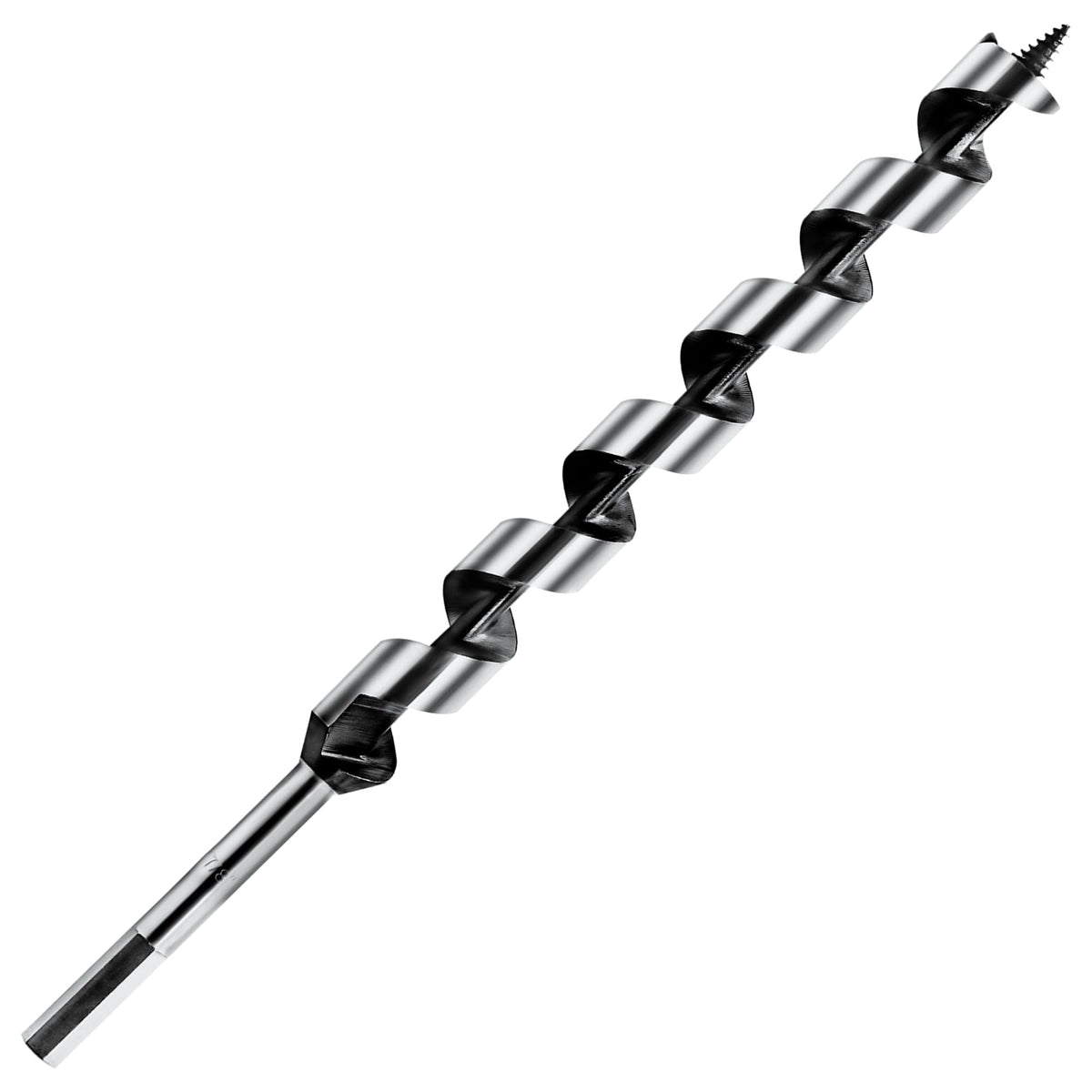 7/8 Inch x 12 Inch Long Ship Auger Drill Bit Set for Wood