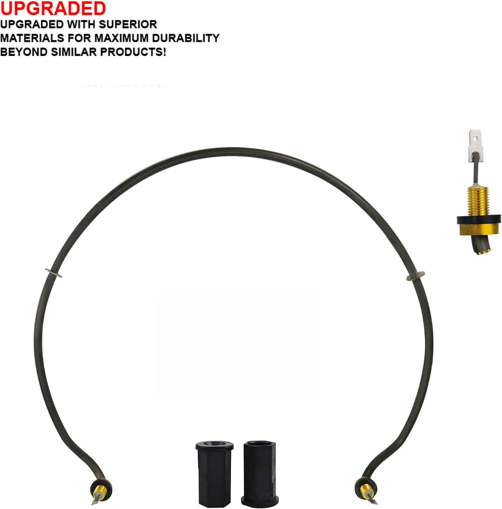 Upgraded Dishwasher Heating Element Compatible with Kitchen-Aid KDTE204EWH2 KDTE204EWH3 KDTE254EBL2 KDTE254ESS2 KDTE254EWH2 KDTM354EBS2 KDTM354ESS2 KDTM384EBS1 KDTM384ESS1 KDTM404EBL2 KDTM404EBS2