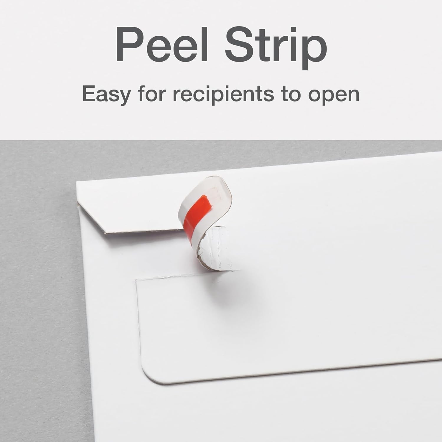 Photo Document Mailers, Redi-Strip Self Seal Closure, Rigid Stay Flat Mailer, White Recycled Fiberboard, 9" x 11.5"