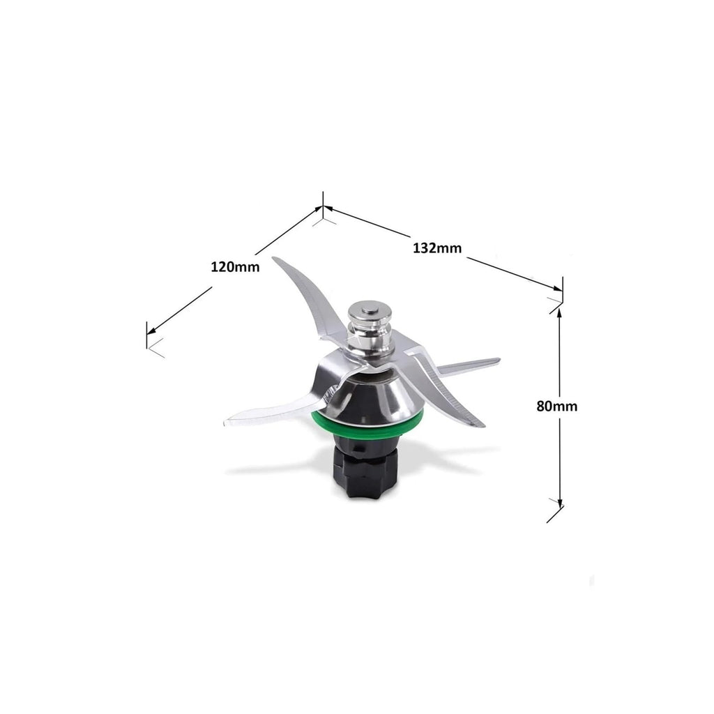 Stainless Steel Mixer Blade Assembly Replacement. Compatible With Thermomix TM5 / TM6