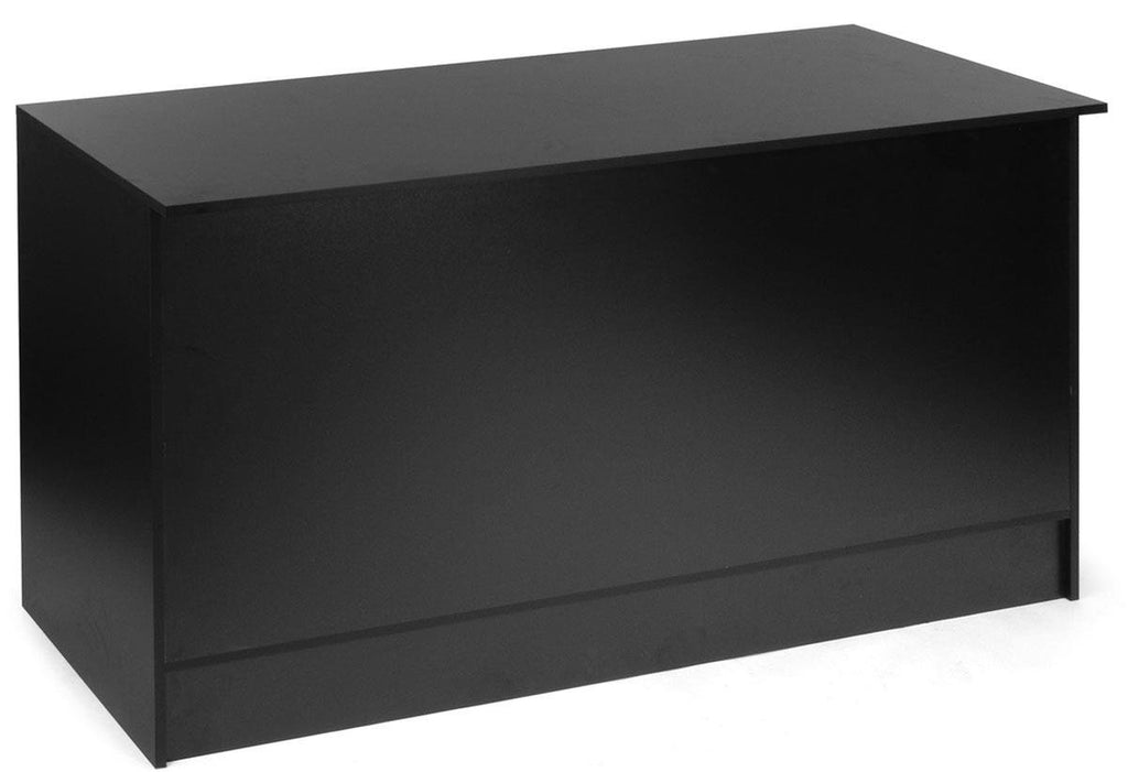 70" Black Retail Cash Register Counter