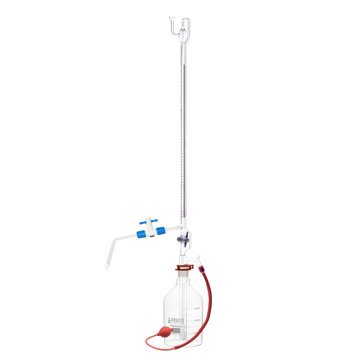 Automatic Zero Burette, 50ml - Class B - 34/35 Joint Size - 0.10±ml Tolerance, 0.10ml Sub. Divisions - 2000ml