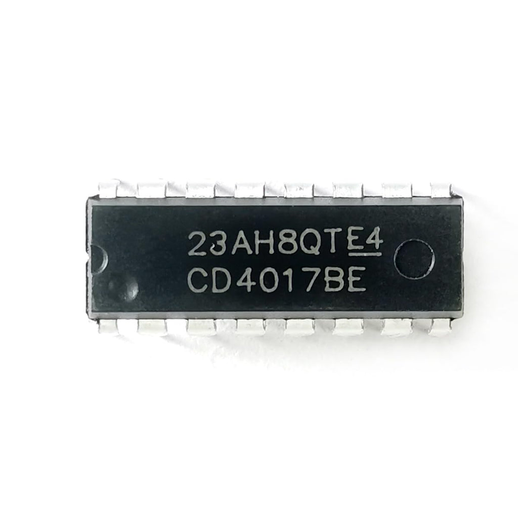 15Pcs CD4017BE DIP-16 CMOS Decade Counter with 10 Decoded Outputs CD4017
