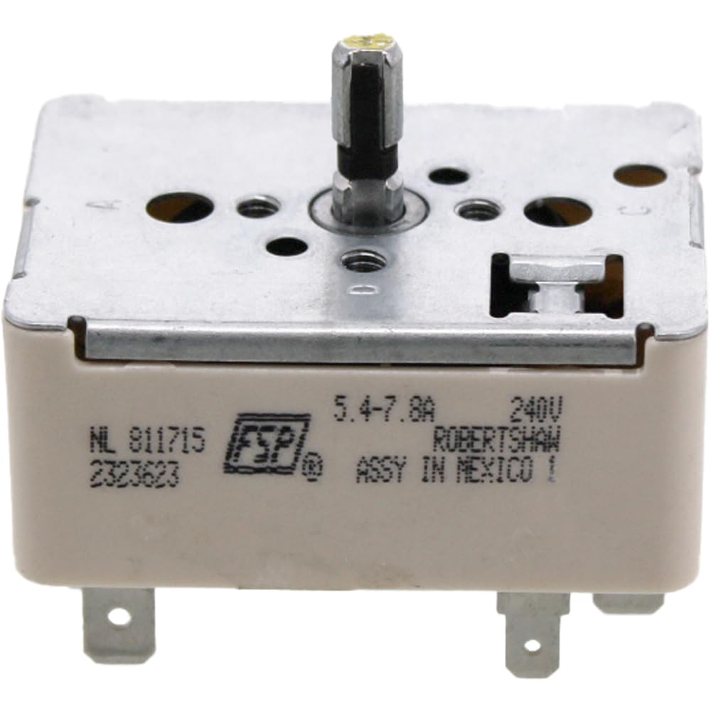 ClimaTek Upgraded Oven Range Infinite Switch for WP3148952, 3148952, 492438
