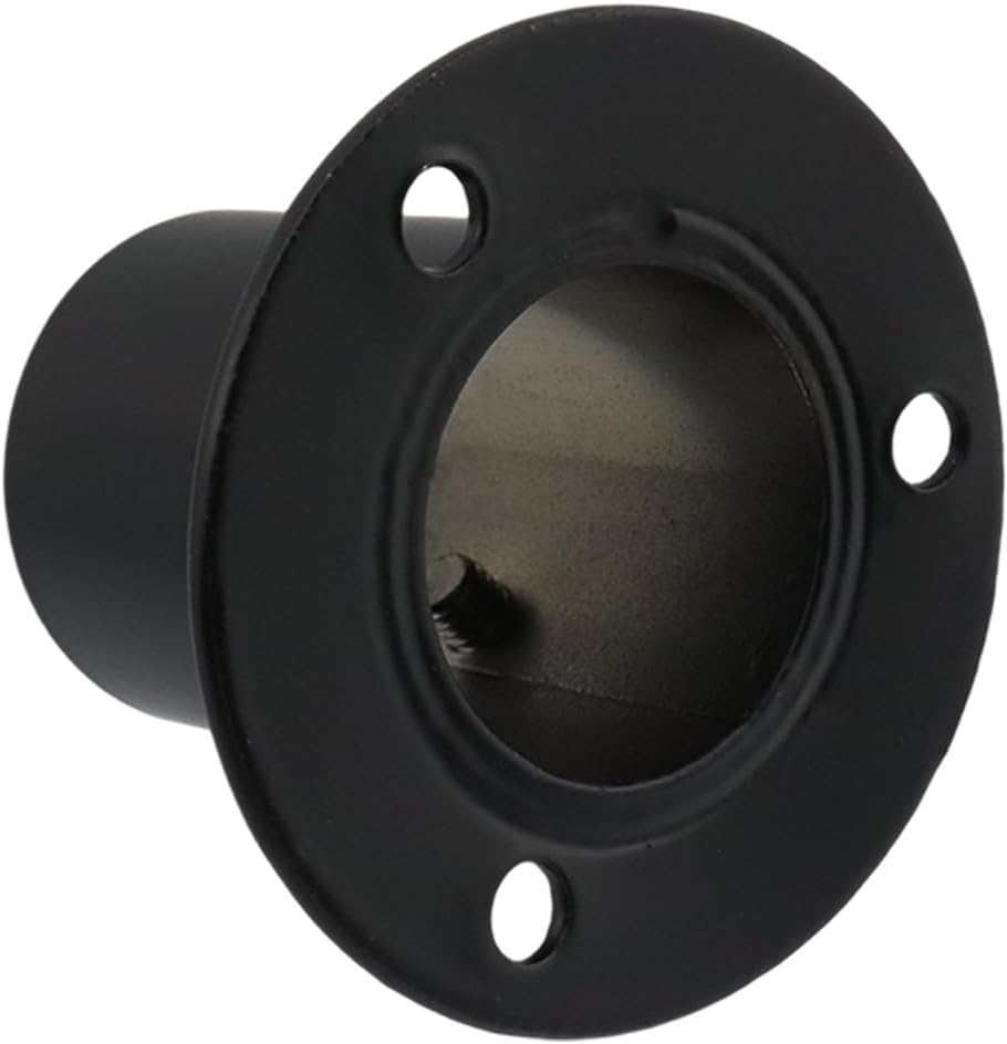 Geesatis 2Pack Stainless Steel Pole Sockets Flange Rod Holder (Fit 1")