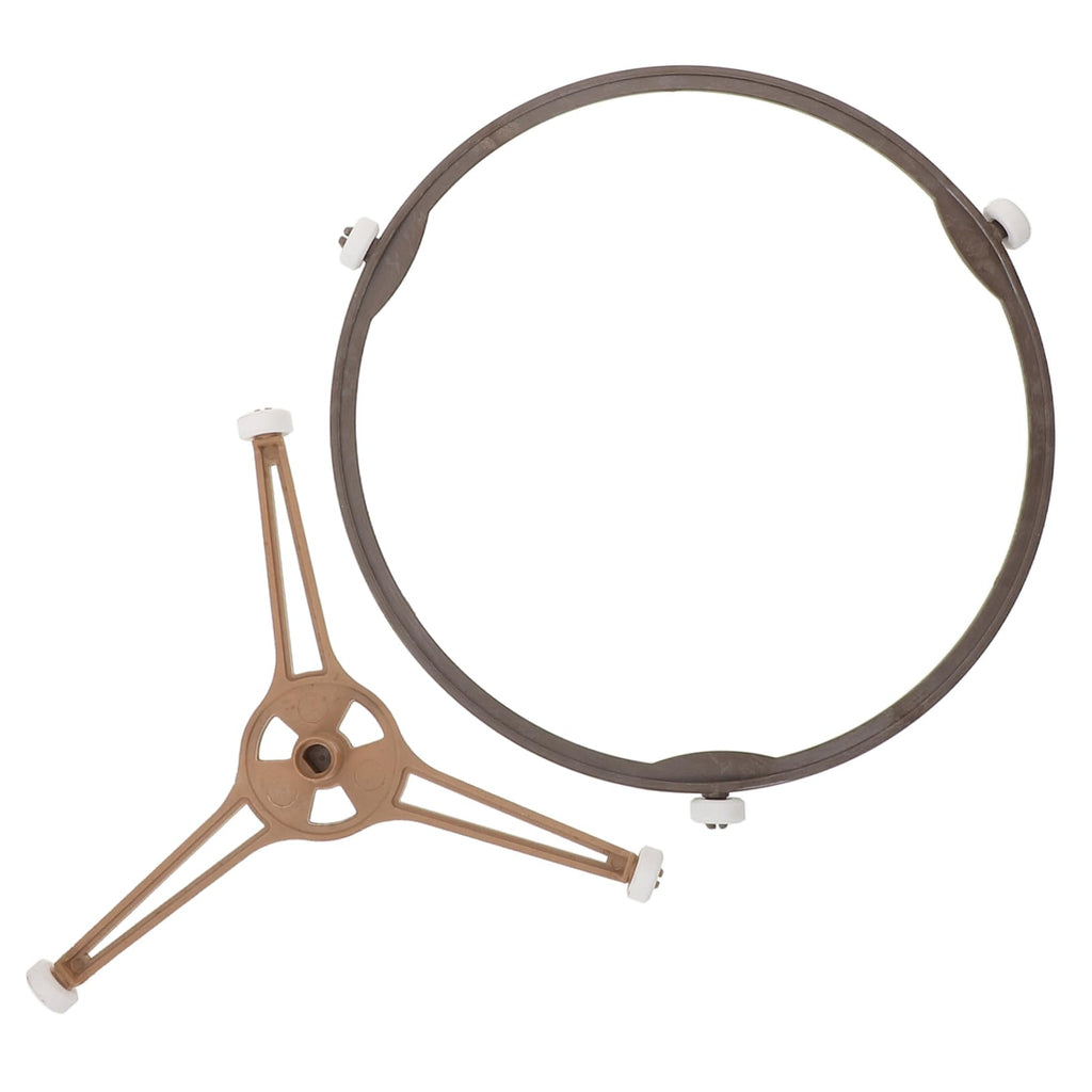 Turntable Roller Ring Support Wheels, Iron Plate Holder Replacement