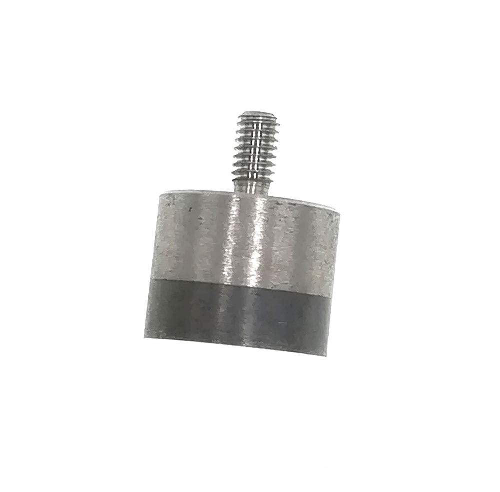 Flat Contact Points for Dial Indicator Carbide Tip M2.5 Thread 10mm Diameter 8mm Length (10mm Diameter)