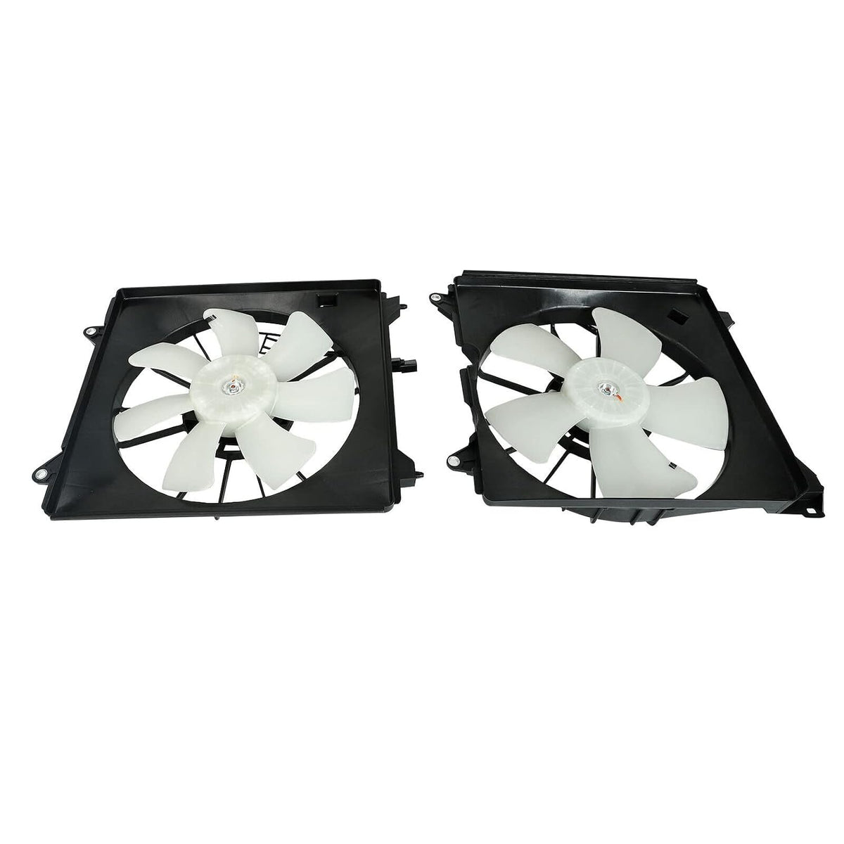 Pack of 2 Radiator Cooling Fan Assembly Compatible with Accord 2013-2017