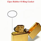 Rubber O-Ring Gasket Seal, 12 Pack, Compatible with ZORRO 912 Lighter Inserts, Replacement Inner Liner